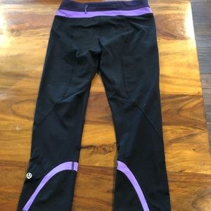 Size 6 lululemon Run Swiftly crop